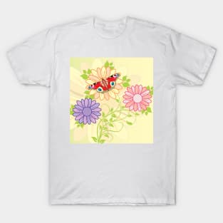 Flora vector (1) T-Shirt